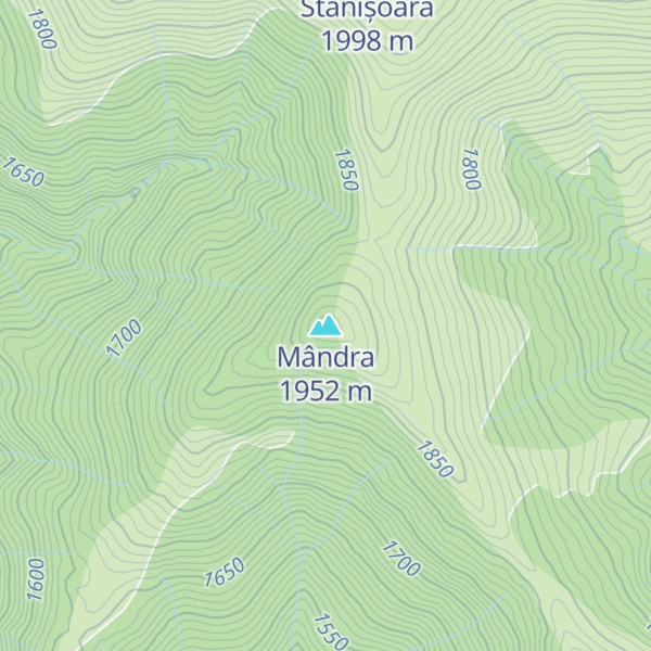 Map of Mândra