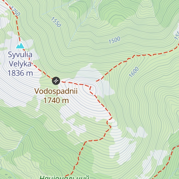 Map of Syvulia Mala