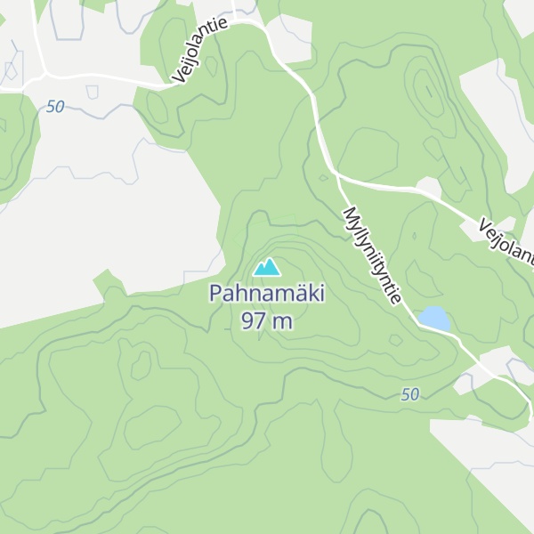 Map of Pahnamäki