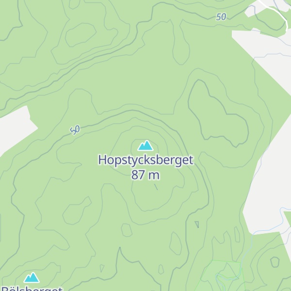Map of Hopstycksberget