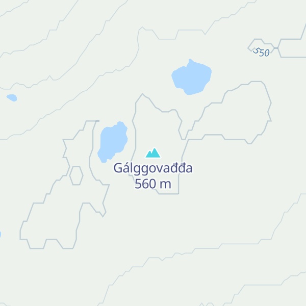 Map of Gálggovađđa