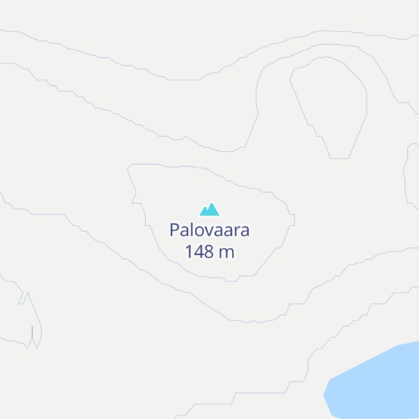Map of Palovaara