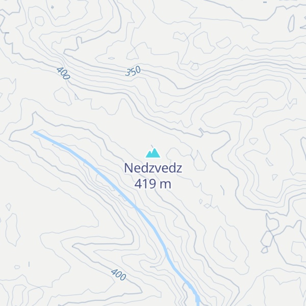 Map of Nedzvedz