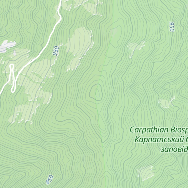 Map of Rakhivska