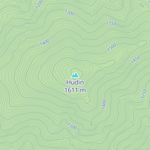 Map of Hudin