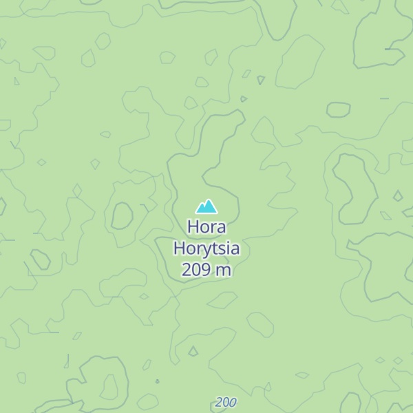 Map of Hora Horytsia