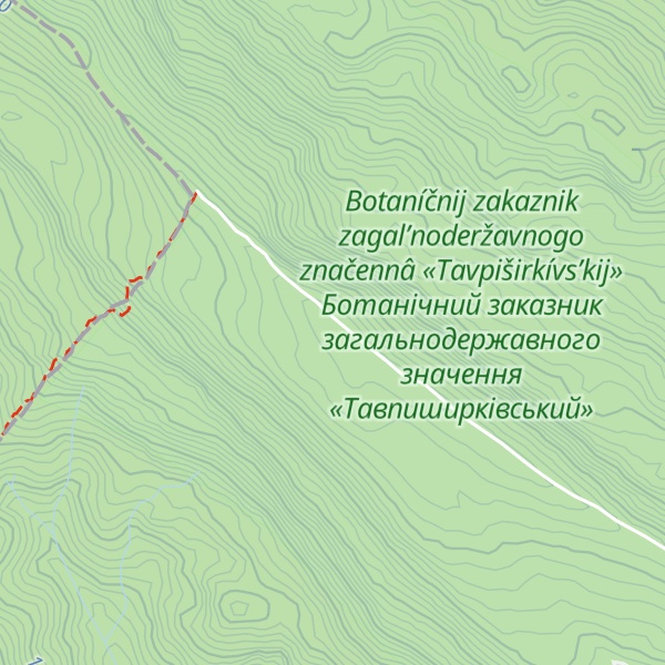 Map of Podyny