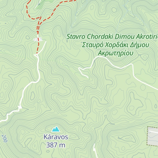 Map of Chálaros