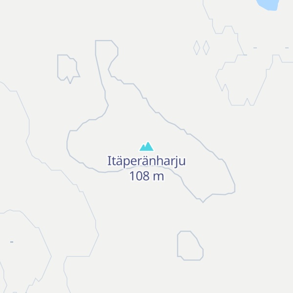 Map of Itäperänharju