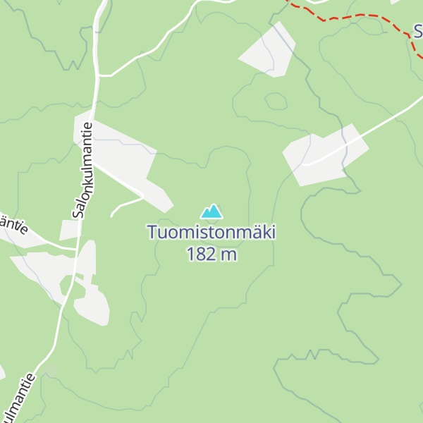 Map of Tuomistonmäki