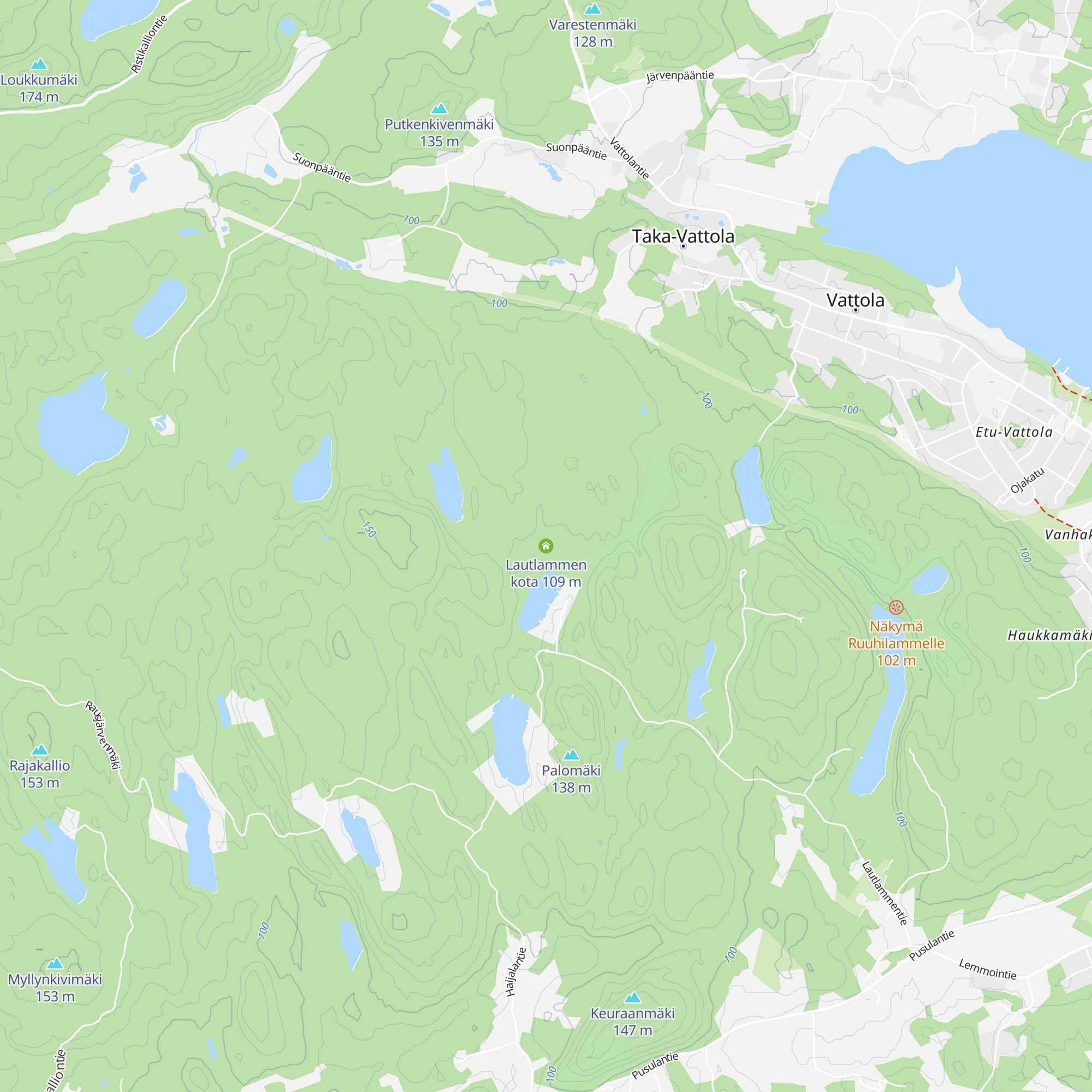Lautlammen kota map
