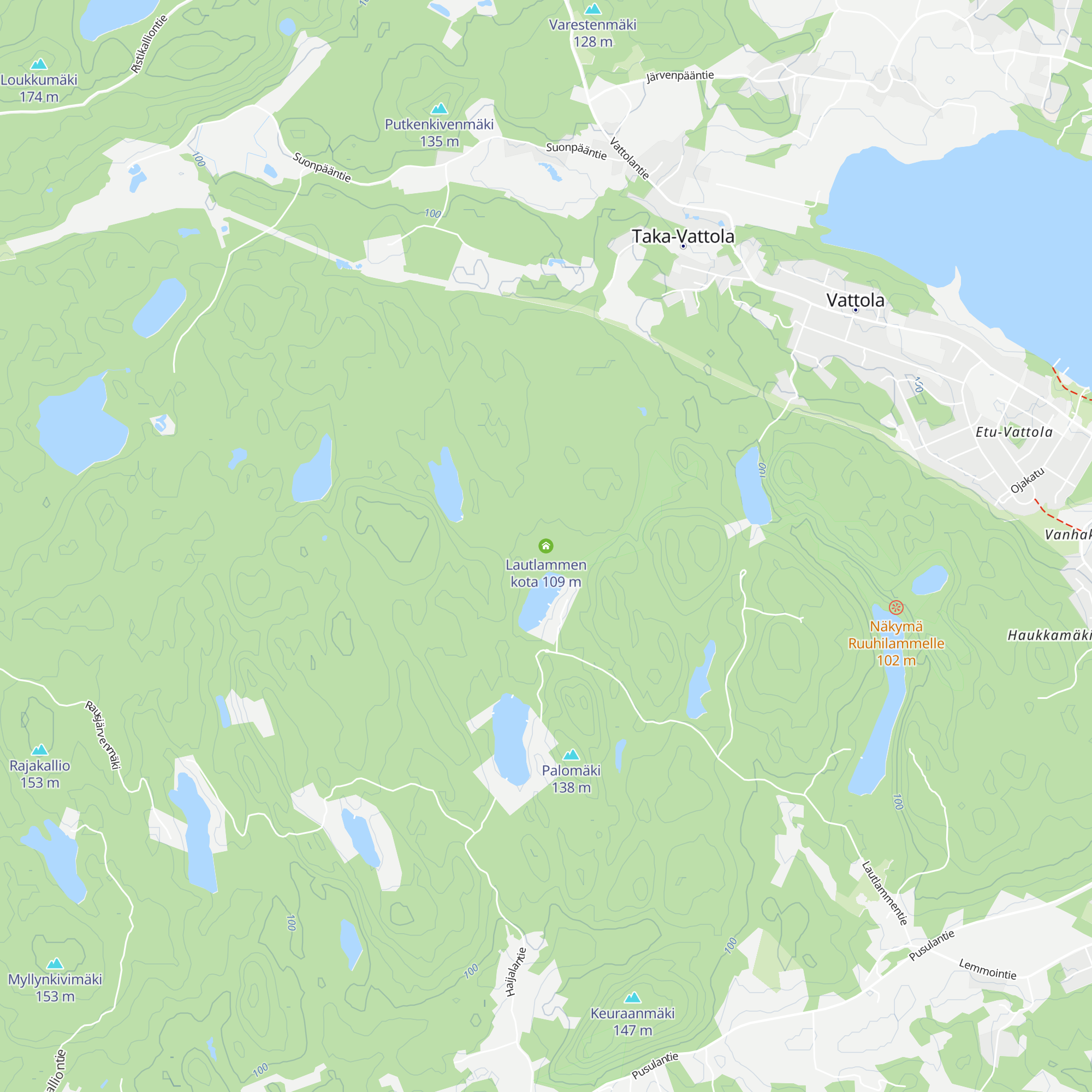 Lautlammen kota map