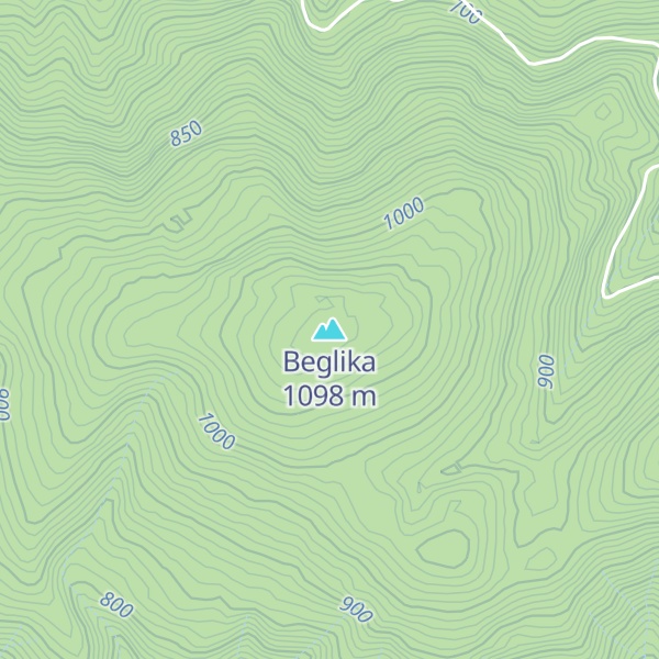 Map of Beglika