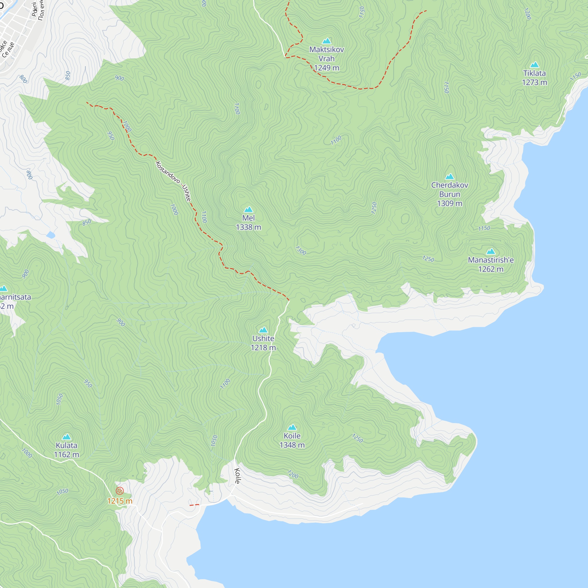 Hunting lodge "Kostandovo" map