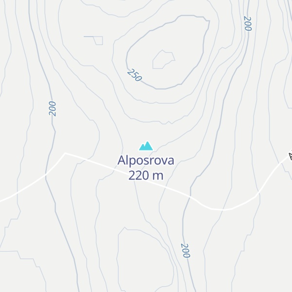 Map of Alposrova