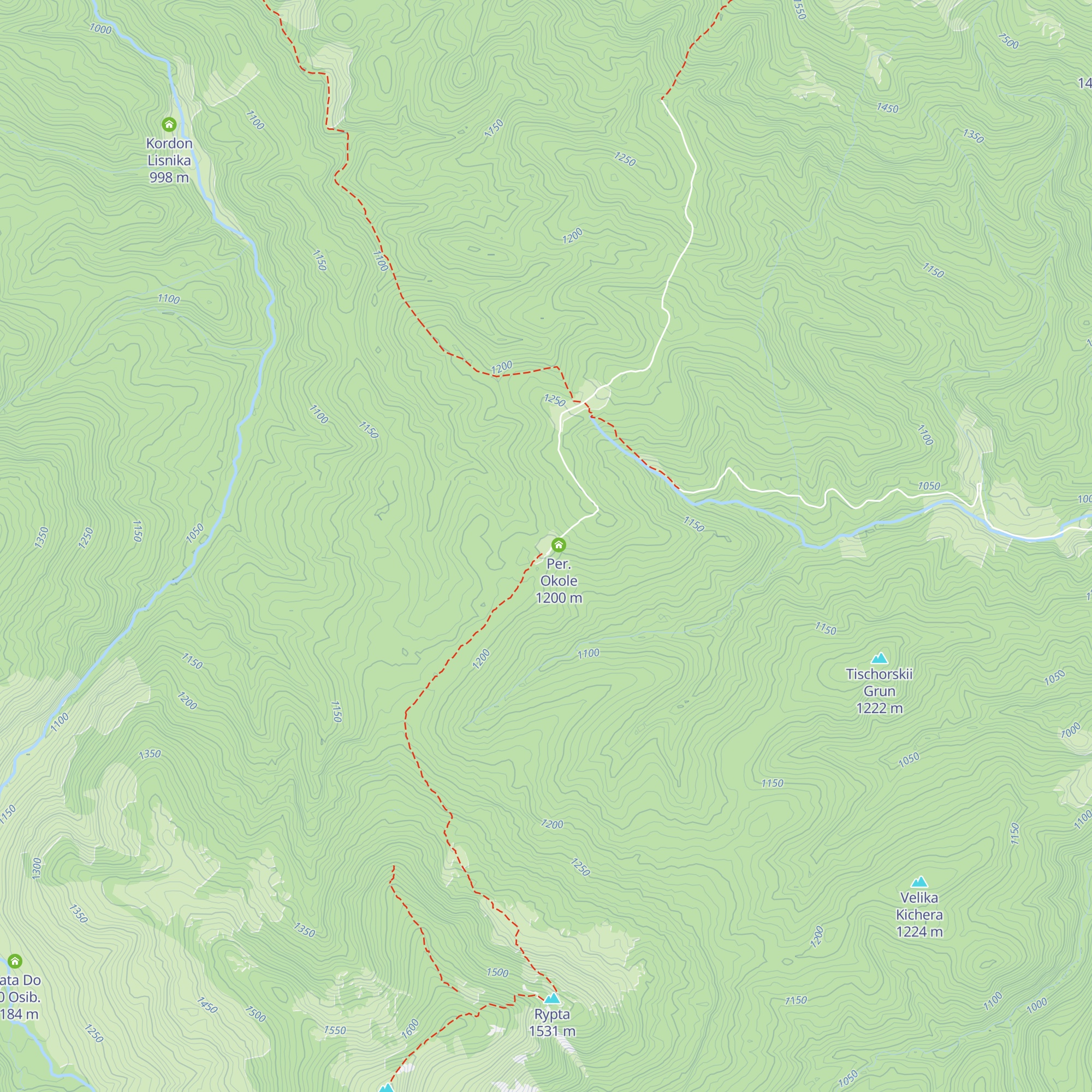 Budinok Lisnikiv map