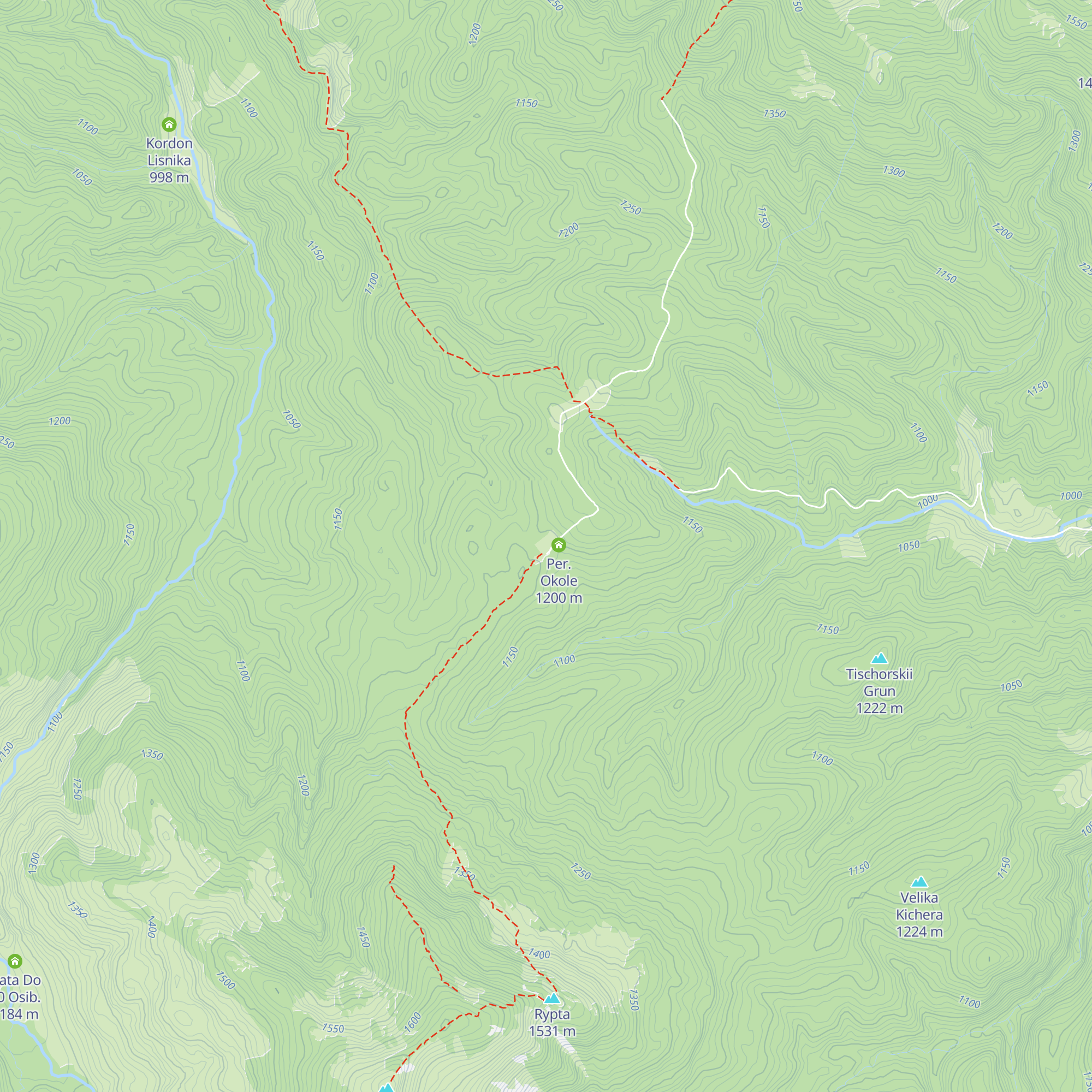 Budinok Lisnikiv map
