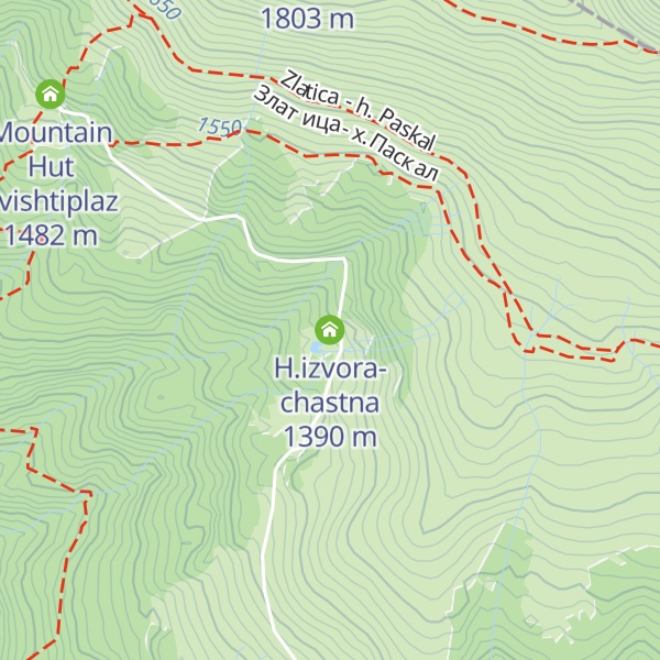 Map of H.izvora-chastna