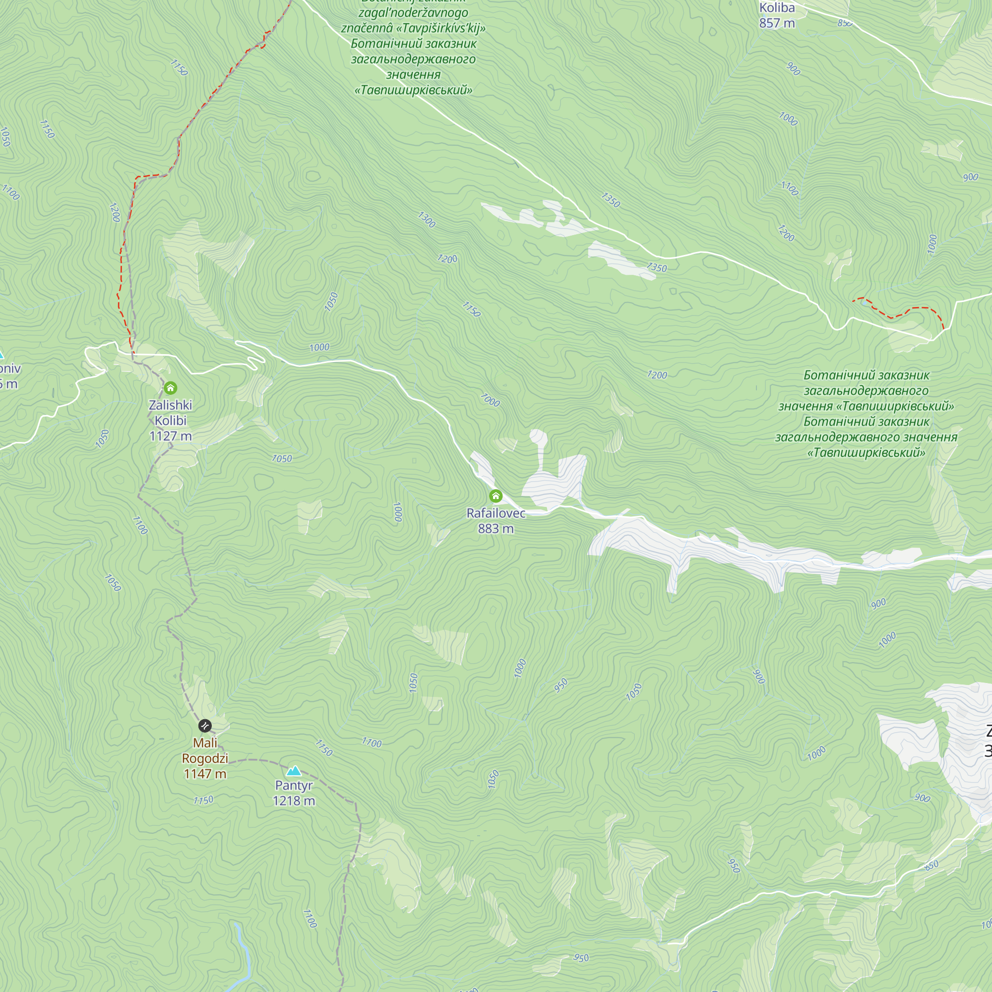 Rafailovec map