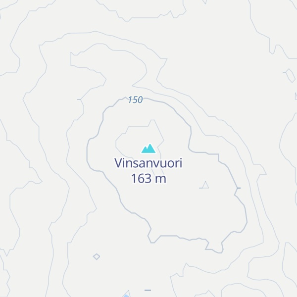 Map of Vinsanvuori