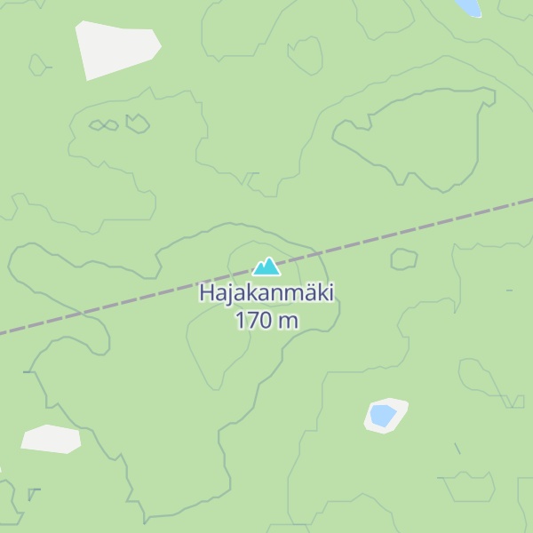 Map of Hajakanmäki