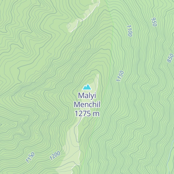 Map of Malyi Menchil