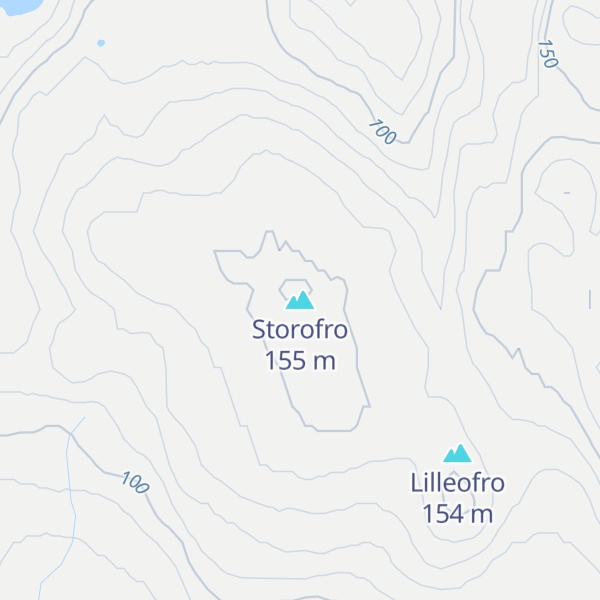 Map of Storofro