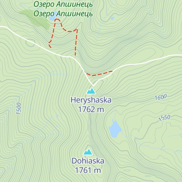 Map of Heryshaska