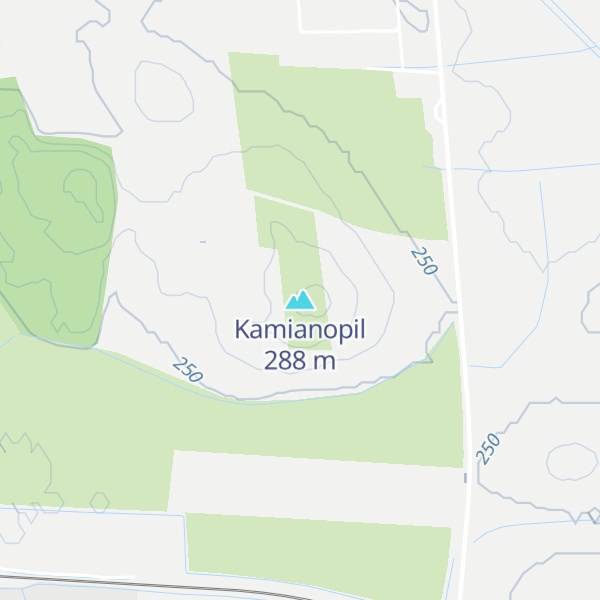 Map of Kamianopil