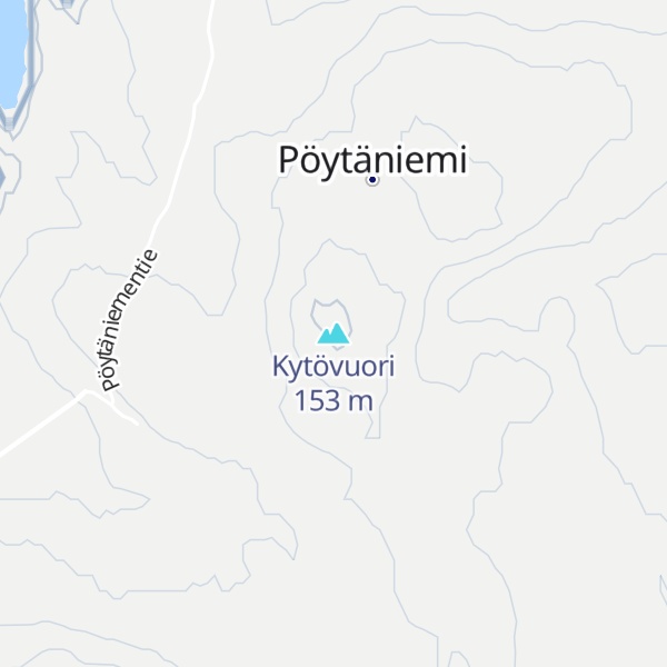 Map of Kytövuori