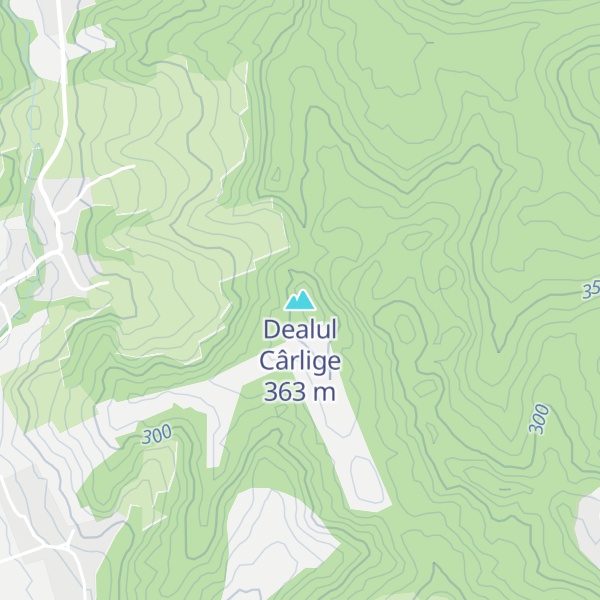 Map of Dealul Cârlige