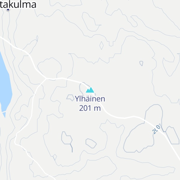Map of Ylhäinen