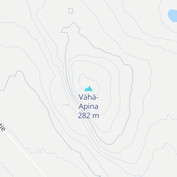 Map of Vähä-Apina