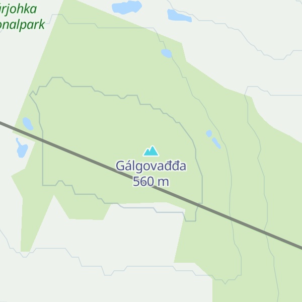Map of Gálgovađđa