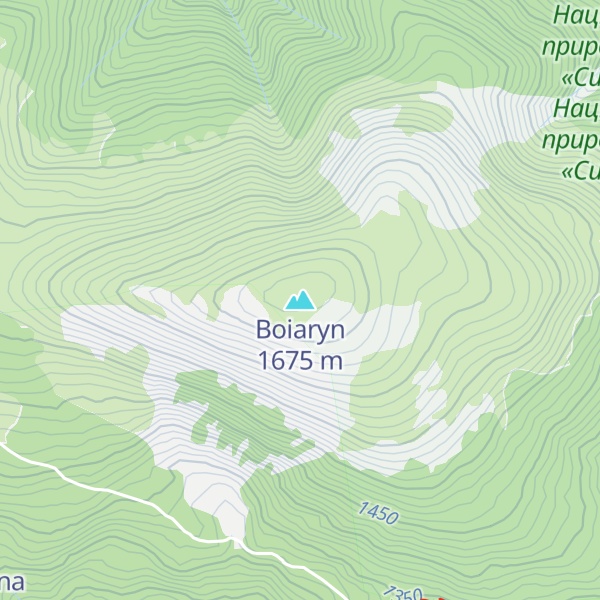 Map of Boiaryn