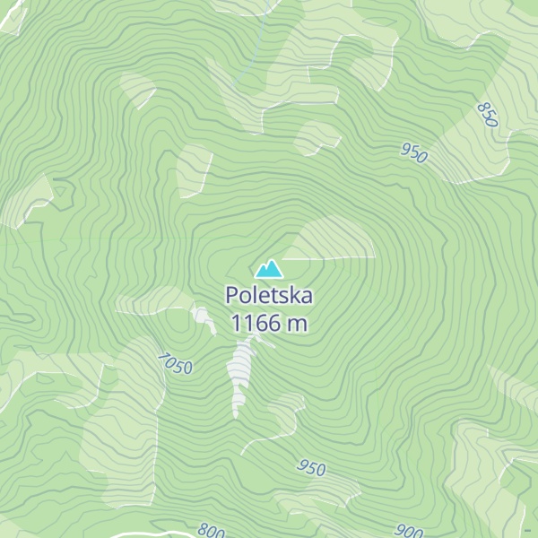 Map of Poletska