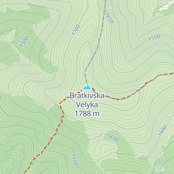 Map of Bratkivska Velyka