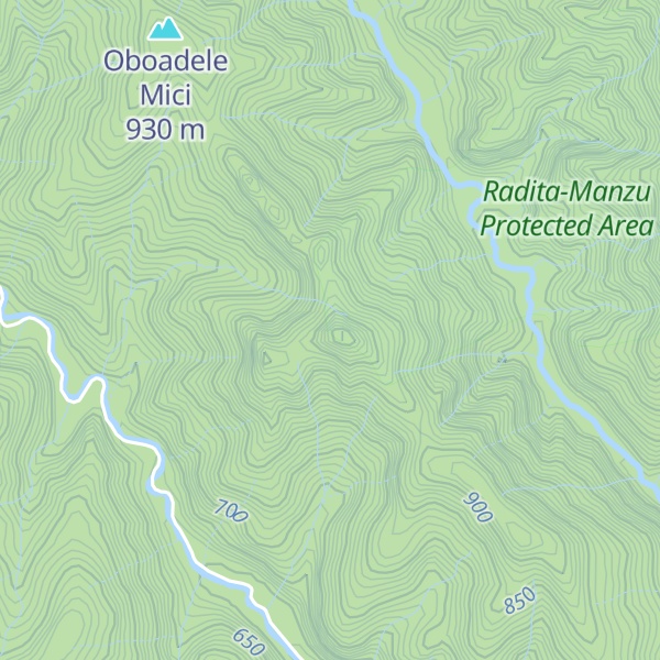 Map of Piscul Mânzului