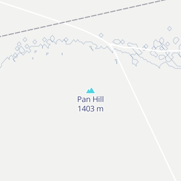 Map of Pan Hill