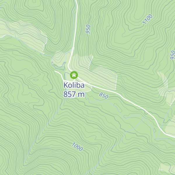 Map of Koliba Z Pichkoyu
