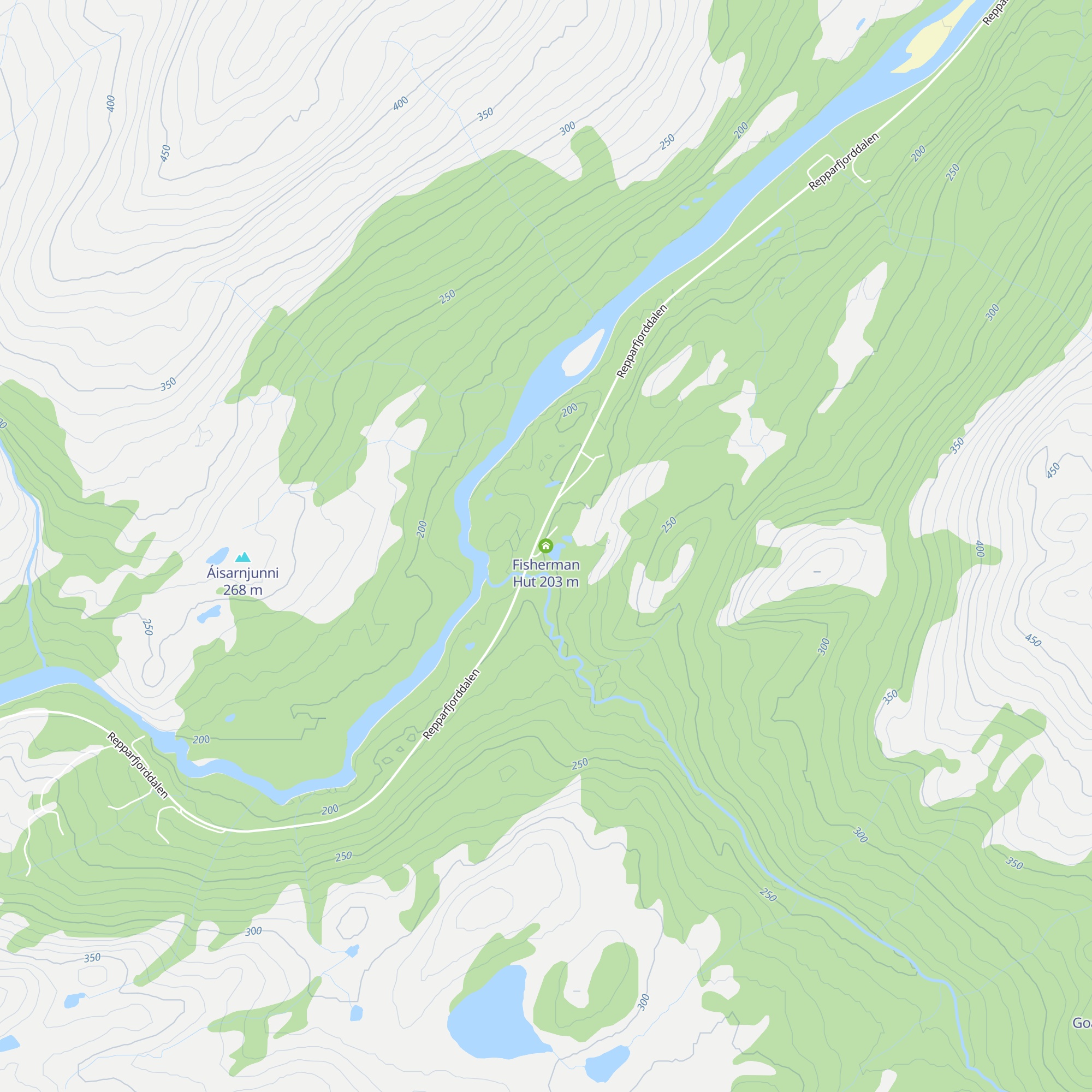 Fisherman Hut map