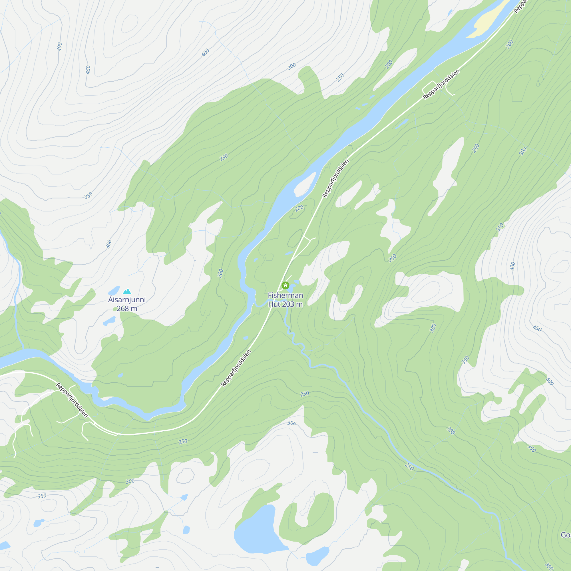 Fisherman Hut map