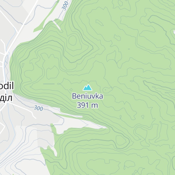 Map of Beniuvka