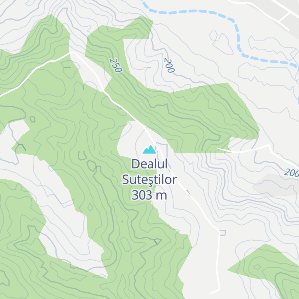 Map of Dealul Suteştilor