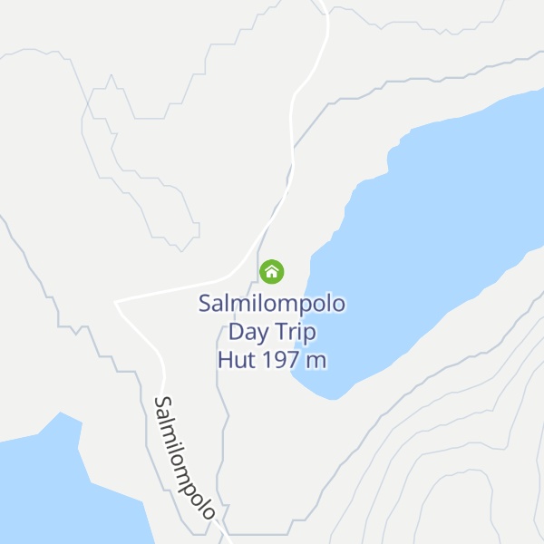 Map of Salmilompolo Day Trip Hut