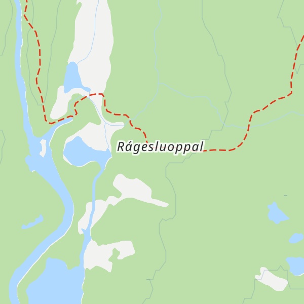 Map of Rágesluobbalat