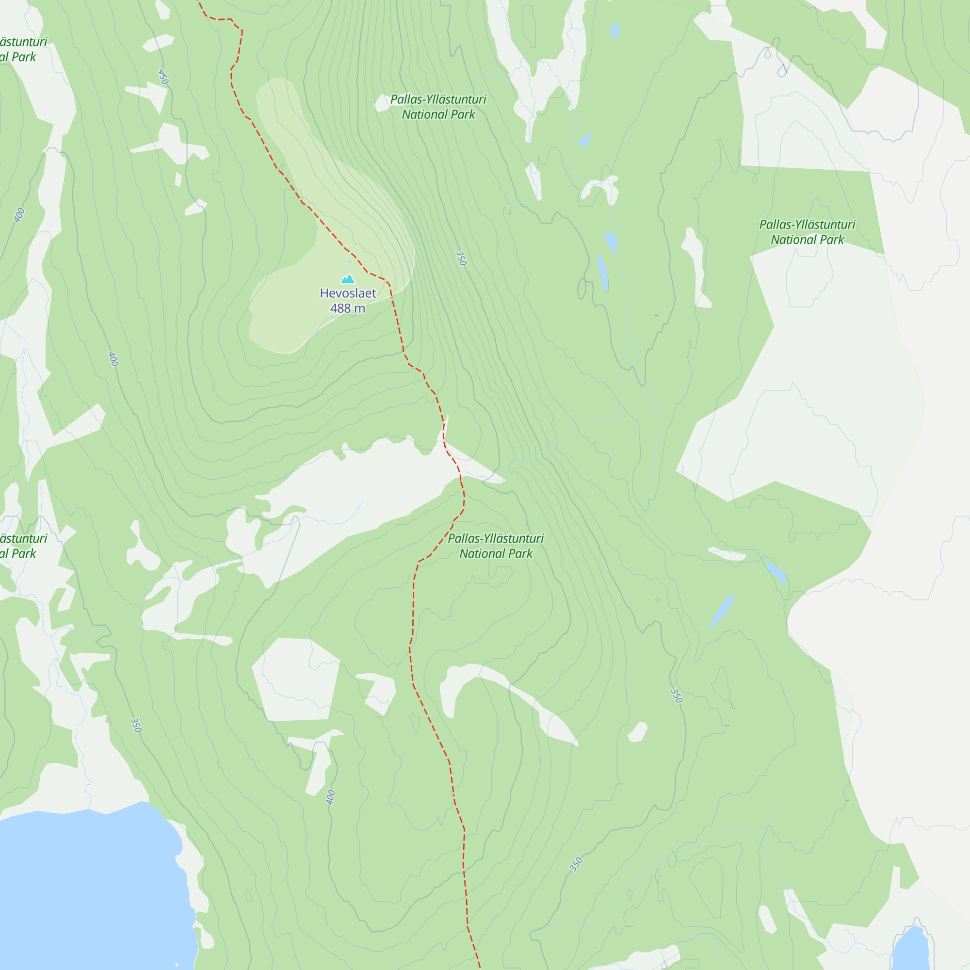 Mustakero Wilderness Hut map