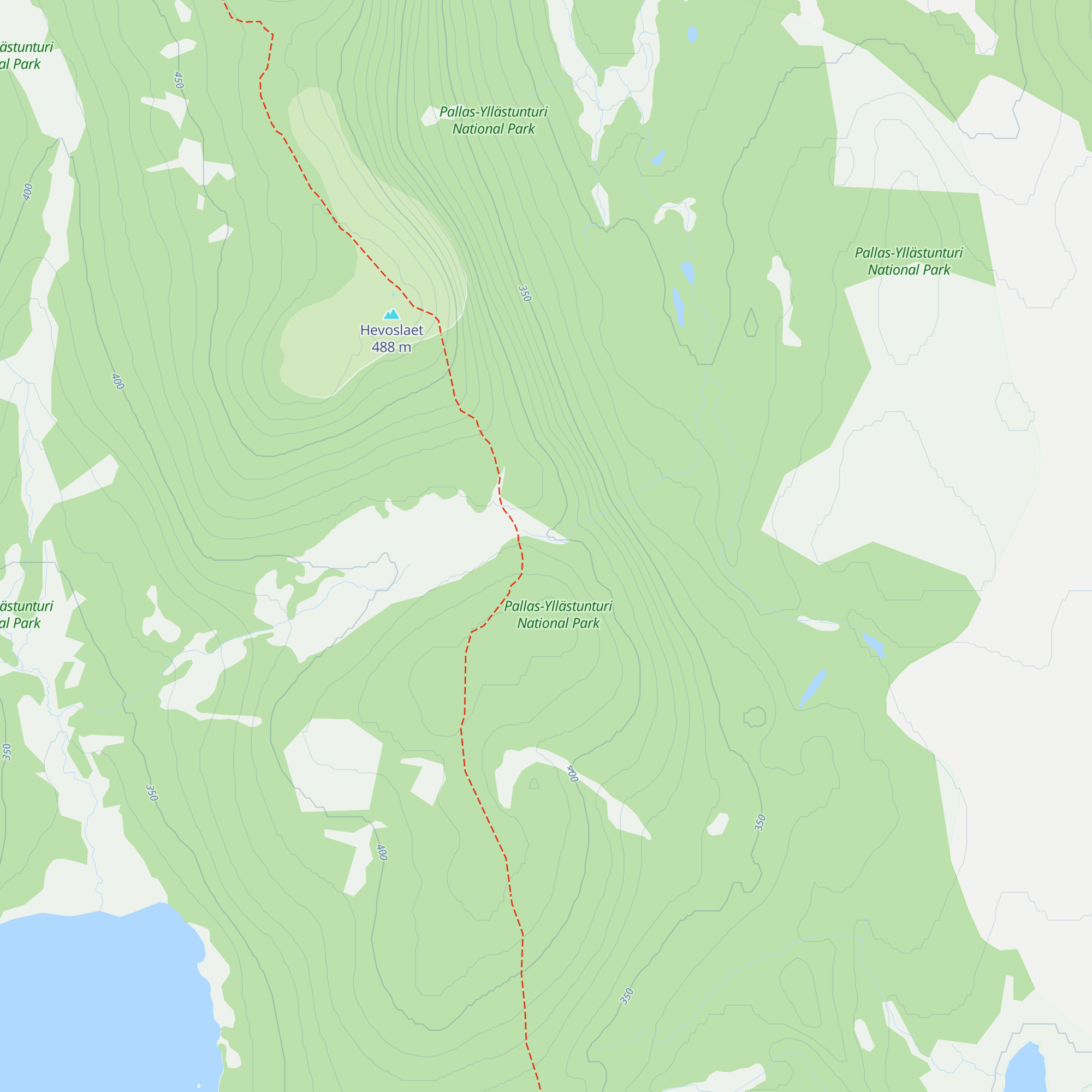 Mustakero Wilderness Hut map