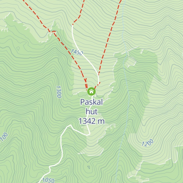 Map of Paskal hut