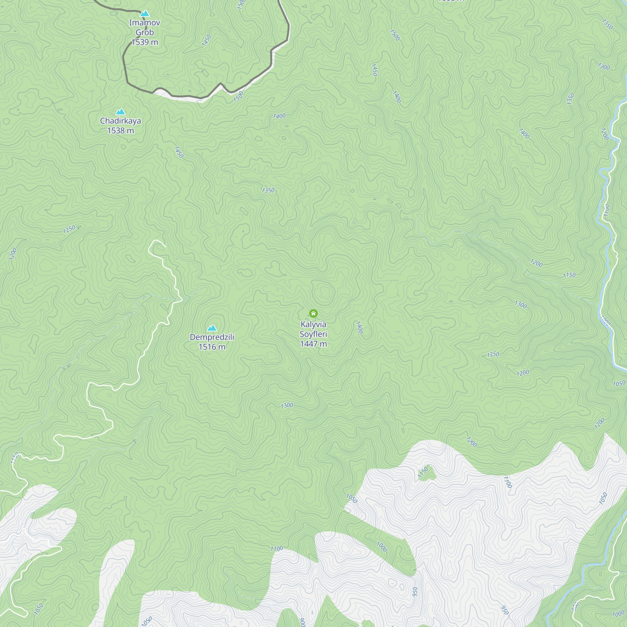 Kalyvia Soyfleri map